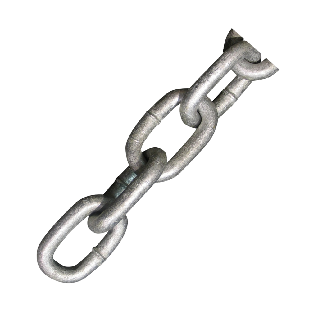 Chain - 6mm - Hot Dip Galvanised (per metre)(60m/drum)