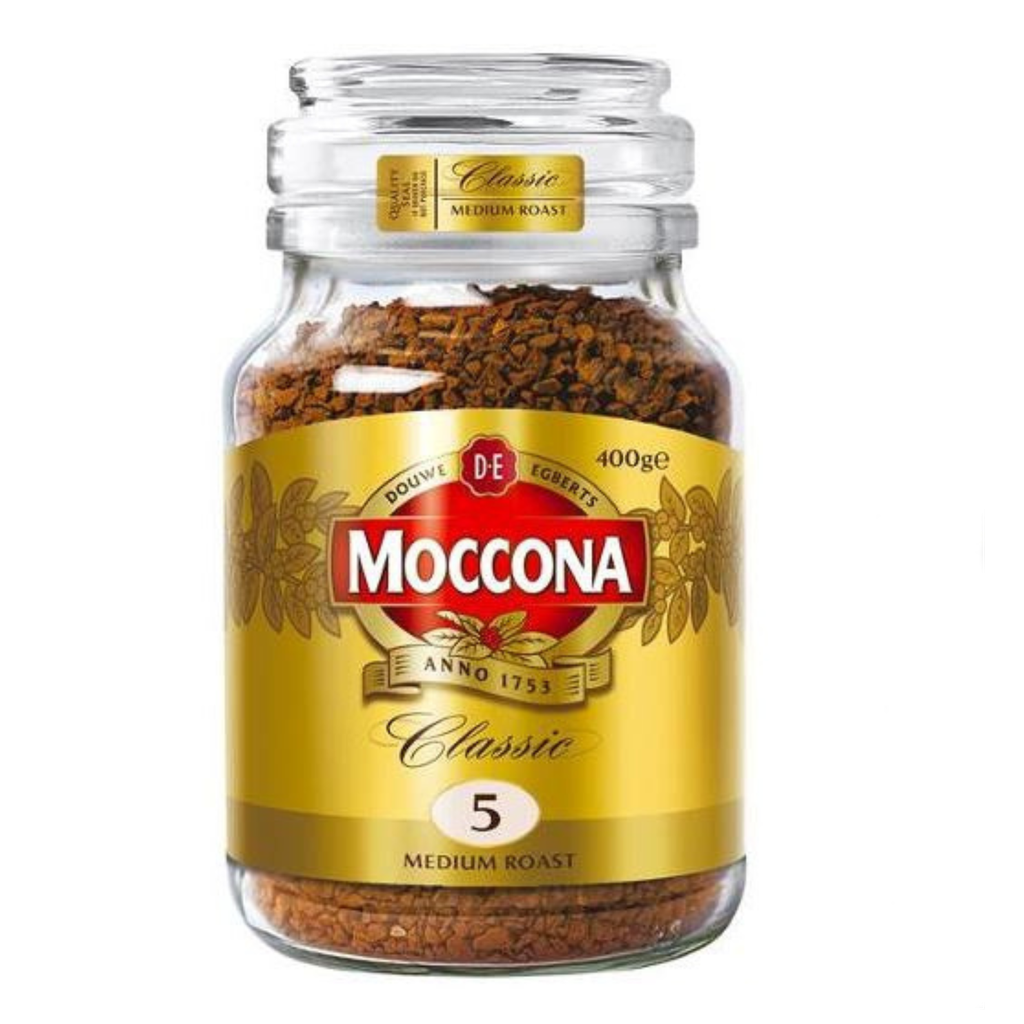 Moccona Freeze Dried Instant Ground Coffee Classic Medium Roast 400g