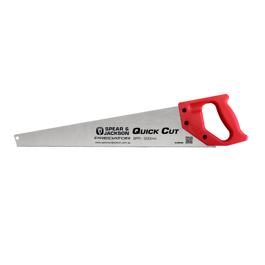 Predator Handsaw 500mm 8pt Hardpoint Quick Cut