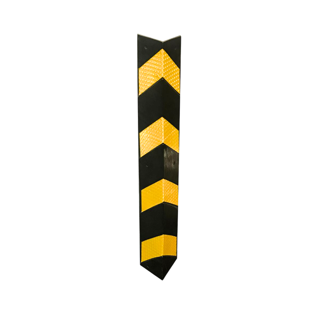 Rubber Corner Protector 800mm x 100mm Yellow/Black
