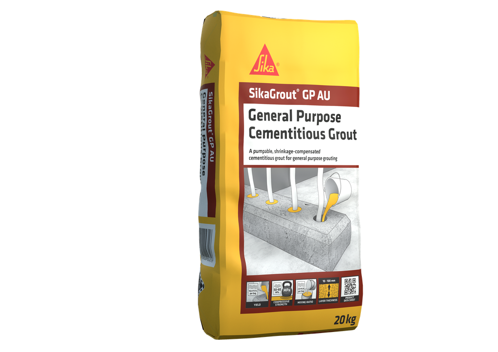 Sika GP Non Shrink Construction Grout 50mpa+ 20kg  (ea/48 bags pallet)*