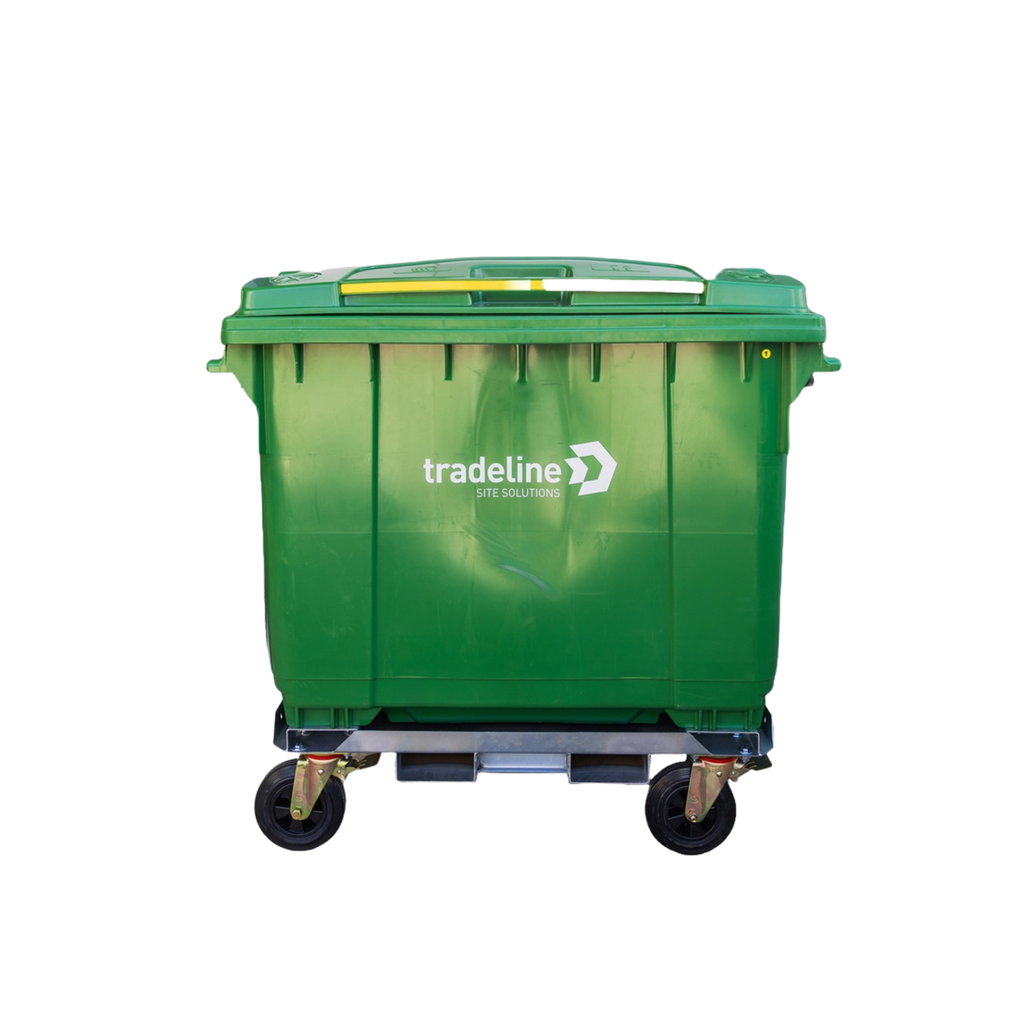 660L Wheelie Bin with Rotator Base - Assembled
