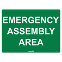 Safety Sign 600 x 450mm - Emergency Assembly Area
