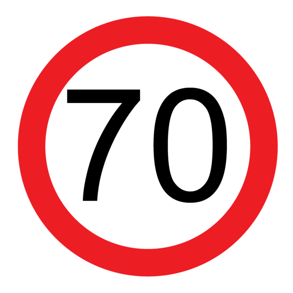 Victoria Multi Message Sign 600 x 600mm Class 1 Reflective- 70km