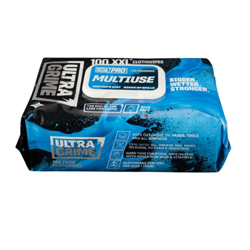 Ultra Grime Original Wipes Pack 100 Huge Wipes