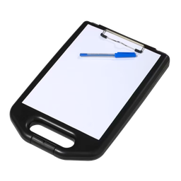 [STORCLIPBOARDA4] Celco Storage/Document Holder Clipboard A4 Black