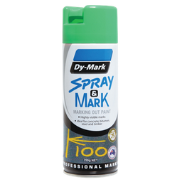 [SMP350FG] DYMARK Spray and Mark Layout Paint; Fluro Green 350gram (ea/12box)