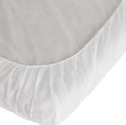 [FAB637] Disposable Fitted Sheets, Single Bed (Pack of 10) 
