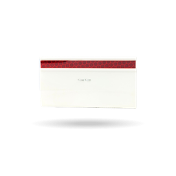 [STICKSTOMP-R] Red/White Stick &amp; Stomps - Solid (Box of 500)