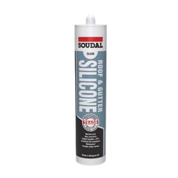 [SILROOFT] Roof &amp; Gutter Silicone 300ml - TRANSLUCENT (Clear) (ea/Box of 12)