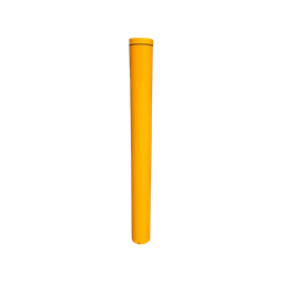 [IBOLLARD13HD] Safety Yellow Steel Bollard - 1300/1600mm(H) x 165mm Dia - In Ground - 5.4mm wall thickness
