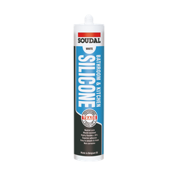 [SILBATHCL] Translucent (Clear) Kitchen and Bathroom Silicone 300g - Acetic Cure (ea/12 box)