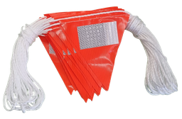[NIGHT30] Triangular Day/Night Bunting 30m Reflective