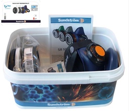 [SR100KITSM] Sundstrom SR100 Half Face Resp Silica Kit Size: S/M