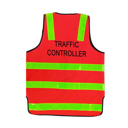 [TRAFVEVIC-Y-XL] Traffic Controller Vest VIC (Size XL - 2XL)