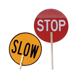 [STOPBAT-W] Stop/Slow Bat - w/ Wooden Handle