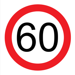 Victoria Multi Message Sign 600 x 600mm Class 1 Reflective- 60km