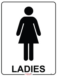 Safety Sign 300 x 225mm - Ladies