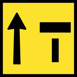 QLD Multi Message 600 x 600mm Class 1 Reflective - Lane Status, Right Lane Closed Symbol