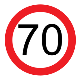 Victoria Multi Message Sign 600 x 600mm Class 1 Reflective- 70km
