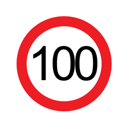 Victoria Multi Message Sign 600 x 600mm Class 1 Reflective - 100km