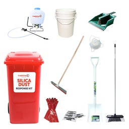 [SPILLSILICA240] 240L Standard Wheeled Bin Silica Dust Response Kit